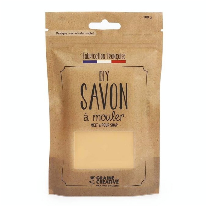 Pain de Savon 100 g Opaque Pêche - Graine Créative - Rougier et Plé
