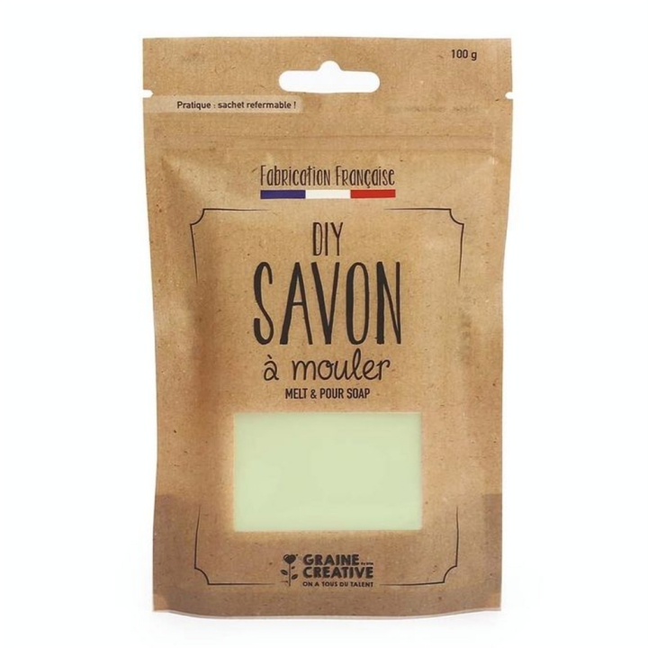 Pain de Savon 100 g Opaque Vert d'eau - Graine Créative - Rougier et Plé