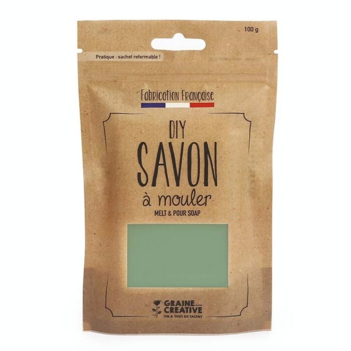 Pain de Savon 100 g Opaque Vert sombre - Graine Créative - Rougier et Plé
