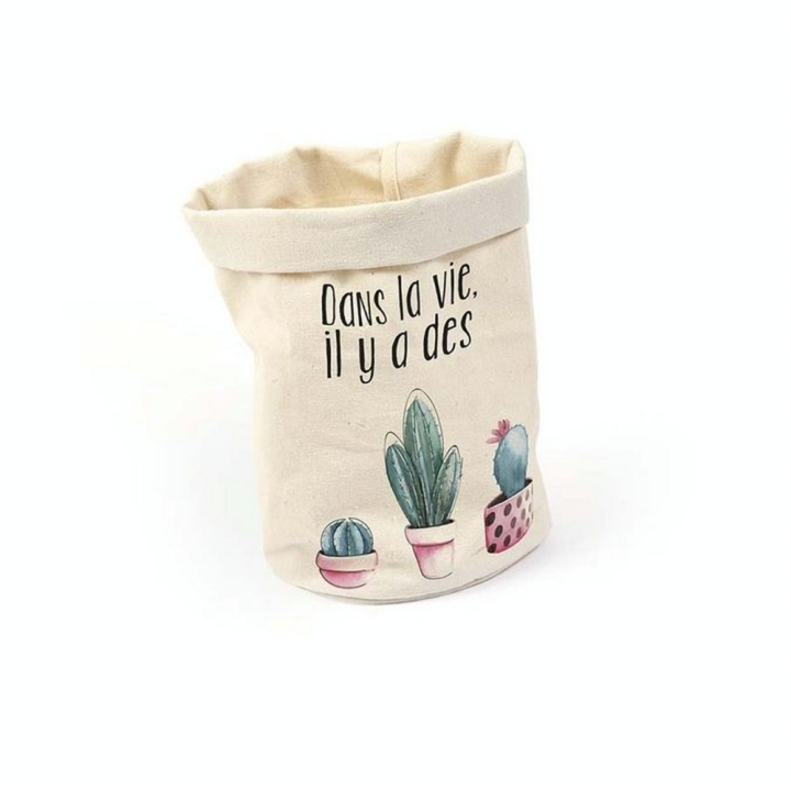 Pochon en coton ø 125 x 220 mm - Graine Créative - Rougier et Plé