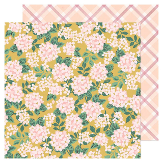 Papier imprimé 30,5 x 30,5 cm 180 g/m² Woodland Grove - Legacy - American Crafts - Rougier et Plé