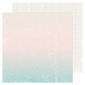Papier imprimé 30,5 x 30,5 cm 180 g/m² Set Sail - Waves - Heidi Swapp - Rougier et Plé