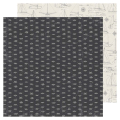 Papier imprimé 30,5 x 30,5 cm 180 g/m² Set Sail - Rope Knot Chart - Heidi Swapp - Rougier et Plé