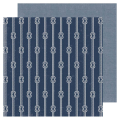 Papier imprimé 30,5 x 30,5 cm 180 g/m² Set Sail - Rope Knots - Heidi Swapp - Rougier et Plé
