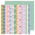 Papier imprimé 30,5 x 30,5 cm 180 g/m² Woodland Grove - Explorer - American Crafts - Rougier et Plé