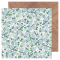 Papier imprimé 30,5 x 30,5 cm 180 g/m² Woodland Grove - Day Dreamer - American Crafts - Rougier et Plé