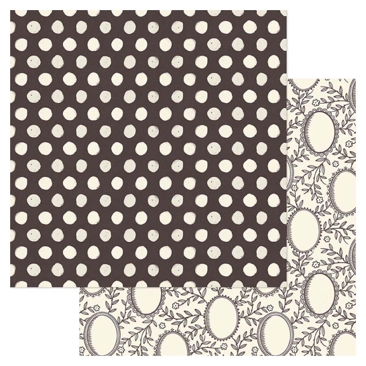 Papier imprimé 30,5 x 30,5 cm 180 g/m² Moonlight Magic - Reminder - Crate Paper - Rougier et Plé