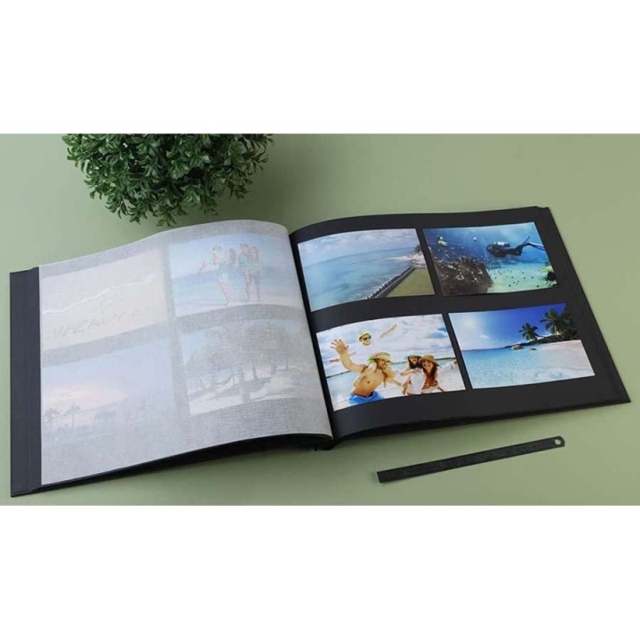 Album Photo à Vis 37 x 29 cm 40 pages noires Aramy - Exacompta - Rougier et Plé