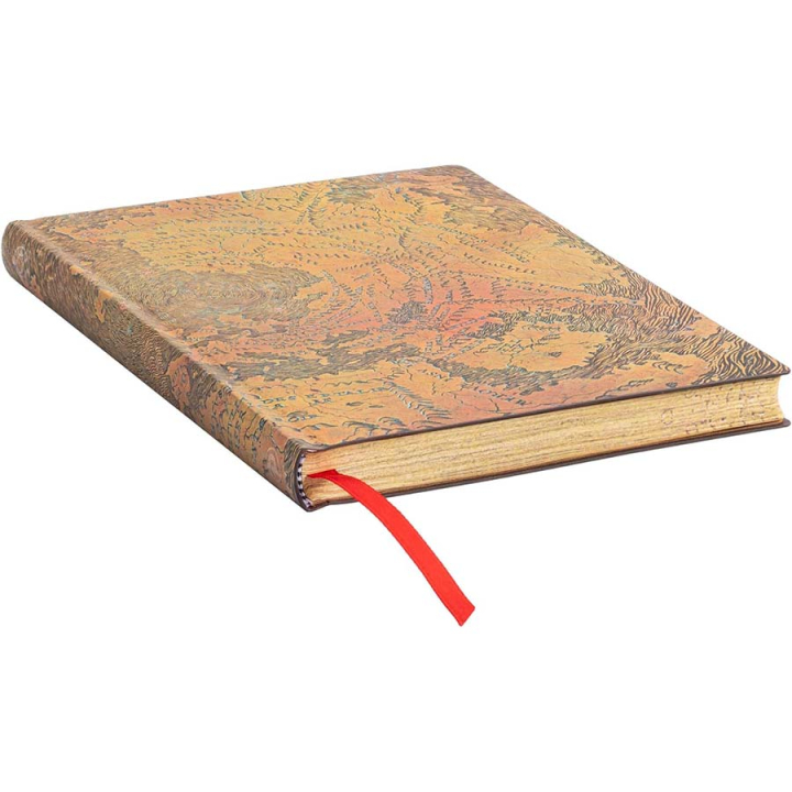 Carnet Souple 13 x 18 cm 176 p Ligné Globe de Hunt-Lenox - Paperblanks - Rougier et Plé