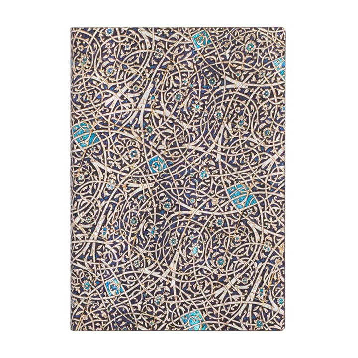 Carnet Souple 13 x 18 cm 176 p Ligné Granada Turquoise - Paperblanks - Rougier et Plé