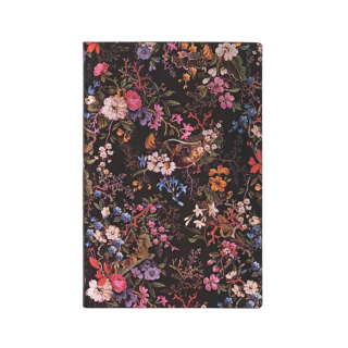 Carnet Souple 9,5 x 14 cm 208 p Ligné Floralia - Paperblanks - Rougier et Plé