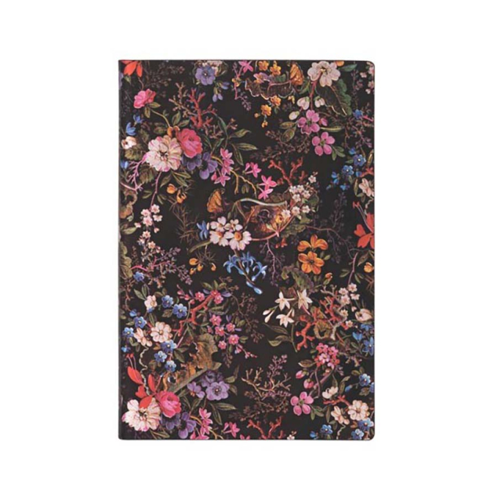 Carnet Souple 9,5 x 14 cm 208 p Ligné Floralia - Paperblanks - Rougier et Plé