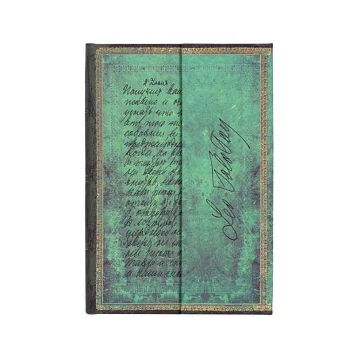 Carnet Rigide 10 x 14 cm 176 p Ligné Lettre de paix Tolstoy - Paperblanks - Rougier et Plé