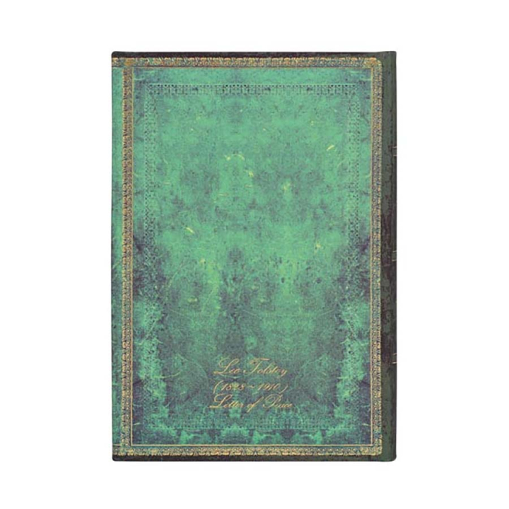 Carnet Rigide 10 x 14 cm 176 p Ligné Lettre de paix Tolstoy - Paperblanks - Rougier et Plé