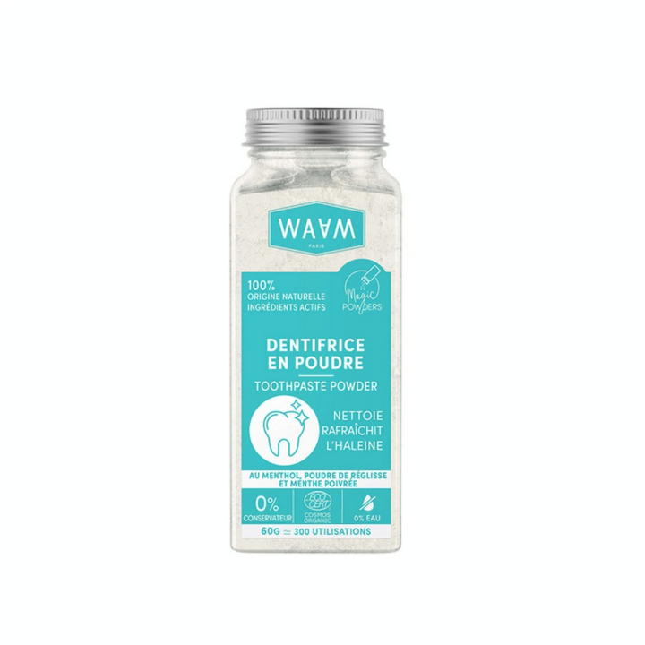 Dentifrice en poudre Bio 60 g - WAAM - Rougier et Plé