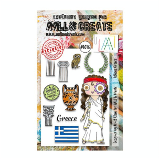 Tampons transparents N°1016 Athens Greece - AALL & CREATE - Rougier et Plé