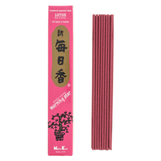 Encens Morning Star Lotus 50 bâtonnets - Tierra Zen - Rougier et Plé