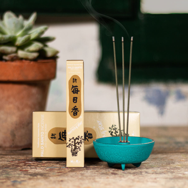 Encens Morning Star Palo Santo 50 bâtonnets - Tierra Zen - Rougier et Plé