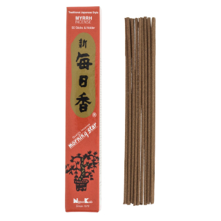 Encens Morning Star Myrrhe 50 bâtonnets - Tierra Zen - Rougier et Plé