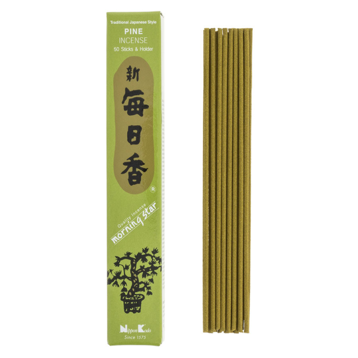 Encens Morning Star Pin 50 bâtonnets - Tierra Zen - Rougier et Plé