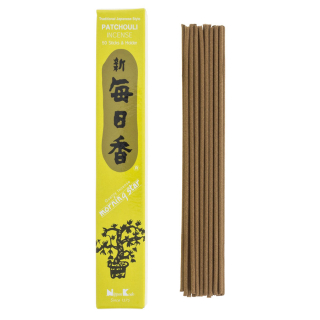 Encens Morning Star Patchouli 50 bâtonnets - Tierra Zen - Rougier et Plé