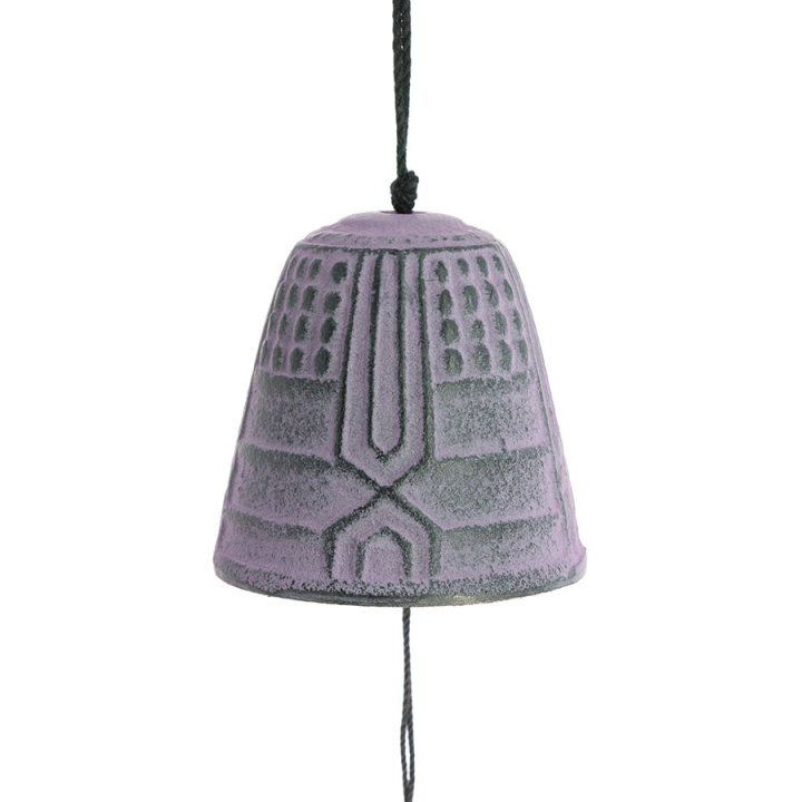 Cloche Feng Shui Furin Iwachu lavande 4,5 cm - Tierra Zen - Rougier et Plé