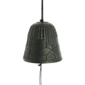Cloche Feng Shui Furin Iwachu noire 4,5 cm - Tierra Zen - Rougier et Plé