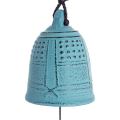 Cloche Feng Shui Furin Iwachu bleu clair 5,5 cm - Tierra Zen - Rougier et Plé