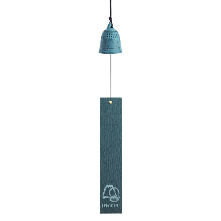 Cloche Feng Shui Furin Iwachu bleu clair 5,5 cm - Tierra Zen - Rougier et Plé