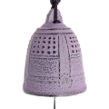 Cloche Feng Shui Furin Iwachu lavande 5,5 cm - Tierra Zen - Rougier et Plé
