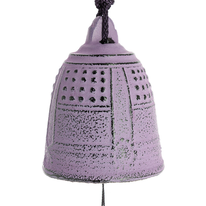 Cloche Feng Shui Furin Iwachu lavande 5,5 cm - Tierra Zen - Rougier et Plé