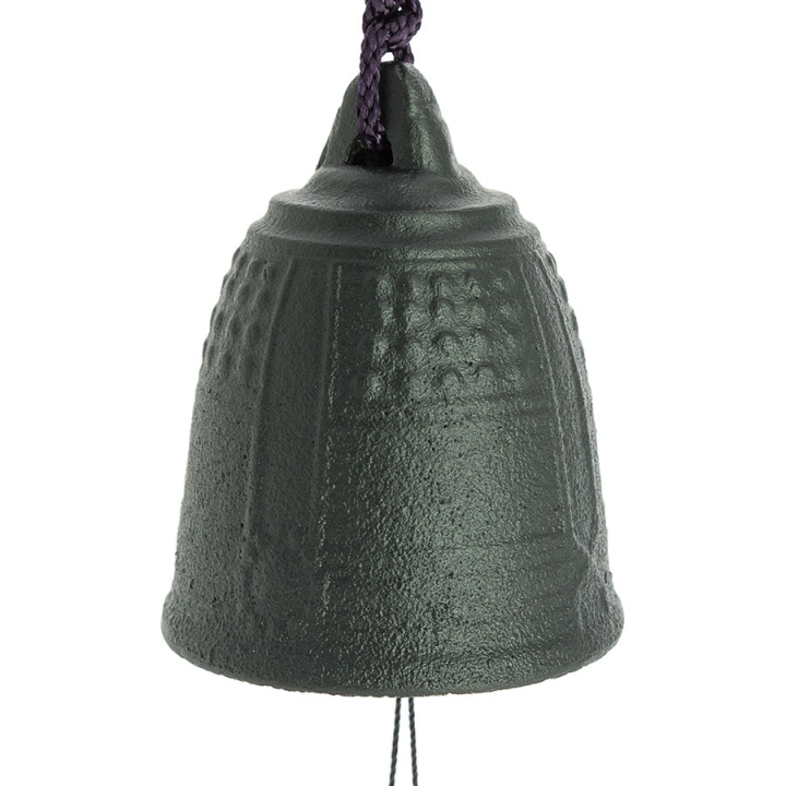 Cloche Feng Shui Furin Iwachu noire 5,5 cm - Tierra Zen - Rougier et Plé