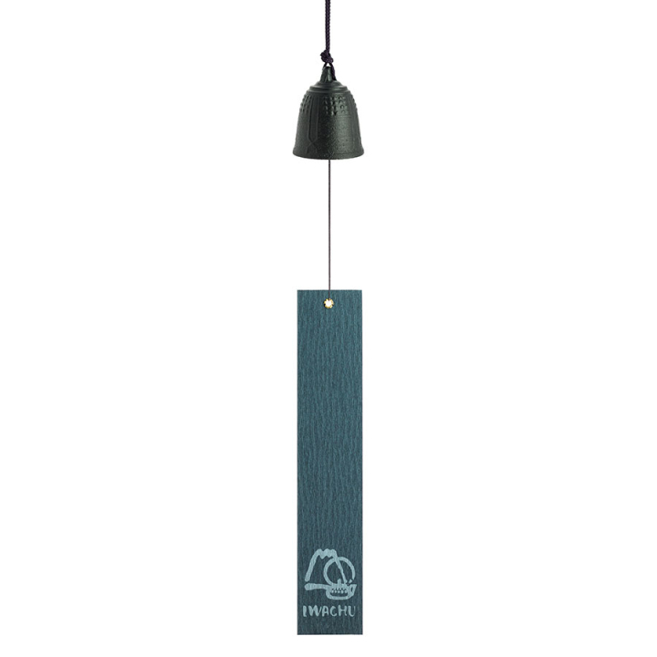 Cloche Feng Shui Furin Iwachu noire 5,5 cm - Tierra Zen - Rougier et Plé