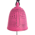 Cloche Feng Shui Furin Iwachu rose 5,5 cm - Tierra Zen - Rougier et Plé