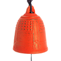 Cloche Feng Shui Furin Iwachu rouge 5,5 cm - Tierra Zen - Rougier et Plé