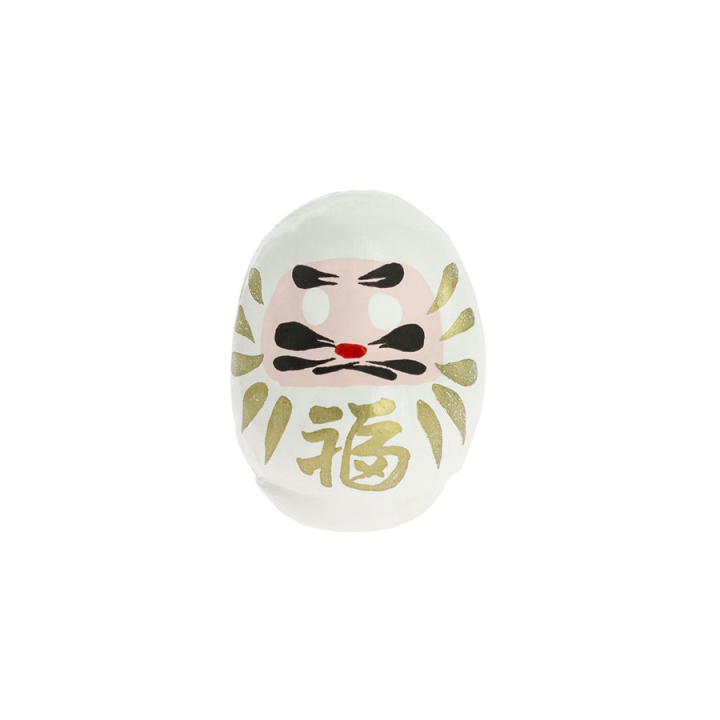 Daruma blanc petit format Amour - Tierra Zen - Rougier et Plé