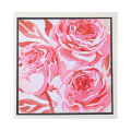 Pochoirs superposables 15 x 15 cm Pivoines 4 pcs - Sizzix - Rougier et Plé