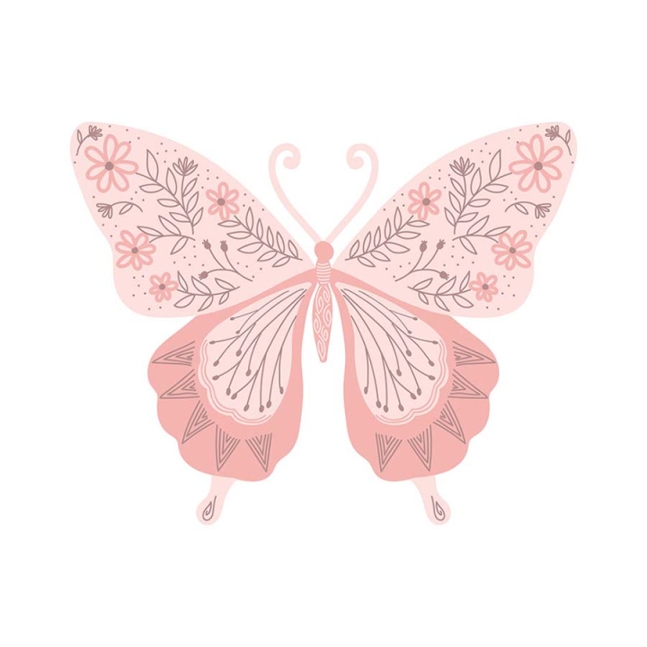 Tampons transparents Papillon 3 pcs - Sizzix - Rougier et Plé