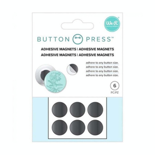 Adhésifs aimantés pour badges à épingles 6 pcs - Scrapbook Adhesives - Rougier et Plé