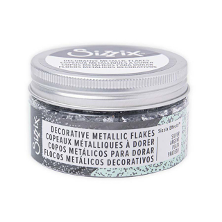 Copeaux métalliques à dorer 0,8 g Argent - Sizzix - Rougier et Plé