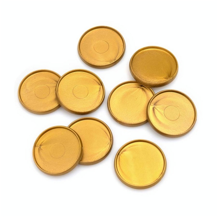 Disques de reliure Or 3 cm 9 pcs - We R Memory Keepers - Rougier et Plé