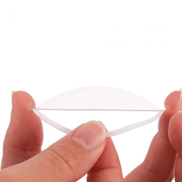 Dôme en plastique adhésif 6,4 cm 6 pcs - Sizzix - Rougier et Plé