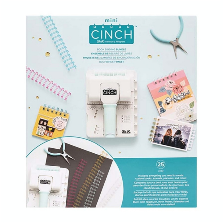 Kit de démarrage Relieuse Mini Cinch - We R Memory Keepers - Rougier et Plé