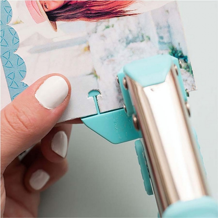 Perforatrice pour disques à reliure Crop-A-Dile Power Punch Disc - We R Memory Keepers - Rougier et Plé