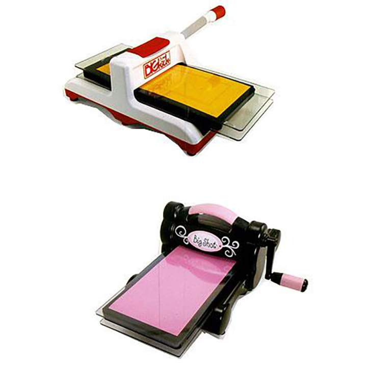 Plaques de coupe longue Big Shot 2 pcs - Sizzix - Rougier et Plé