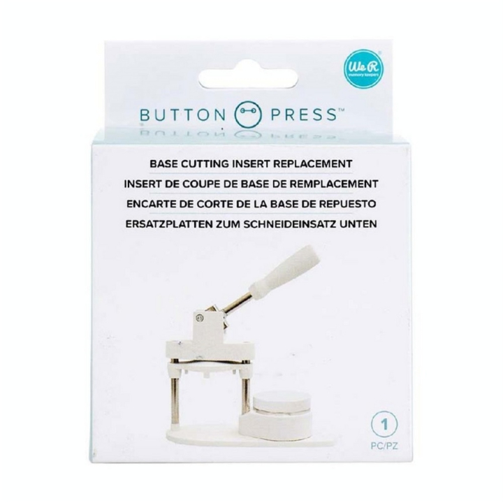 Remplacement Insert de coupe de base Button Press - We R Memory Keepers - Rougier et Plé