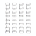 Spirales à reliure 1,6 cm Argent 4 pcs - We R Memory Keepers - Rougier et Plé
