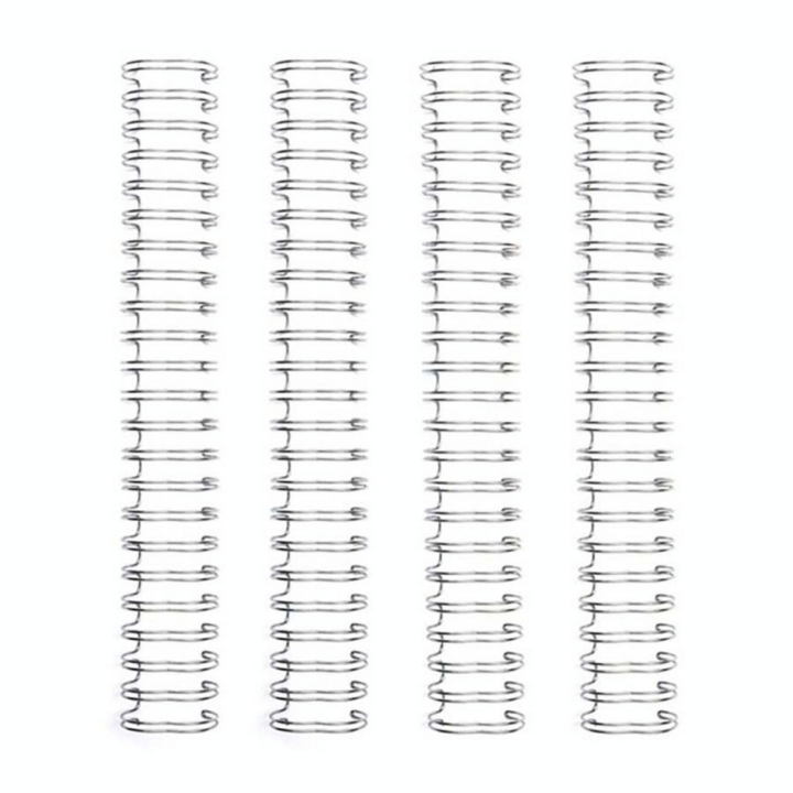 Spirales à reliure 1,6 cm Argent 4 pcs - We R Memory Keepers - Rougier et Plé