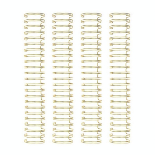 Spirales à reliure 1,9 cm Doré 4 pcs - We R Memory Keepers - Rougier et Plé