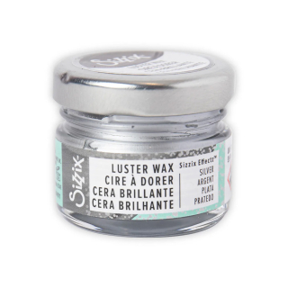 Cire à dorer 20 ml Argent - Sizzix - Rougier et Plé